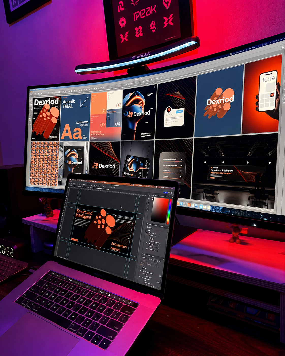 Design process and production workflow at White Beam Concepts